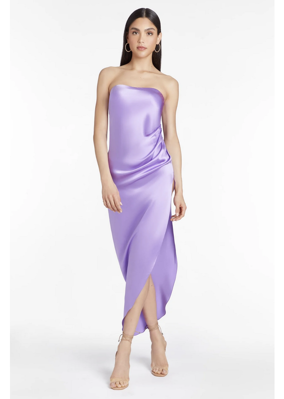 Amanda Uprichard Janae Silk Maxi Dress