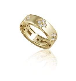 Sahira Jewelry Design Fallon Gold Band Ring