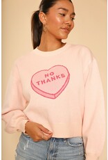 No Thanks Mr Valentine Sweater