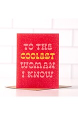 Daydream Prints Coolest Woman Card