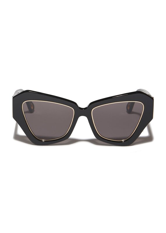 Lele Sadoughi Lara Wide Cat-Eye Sunglasses