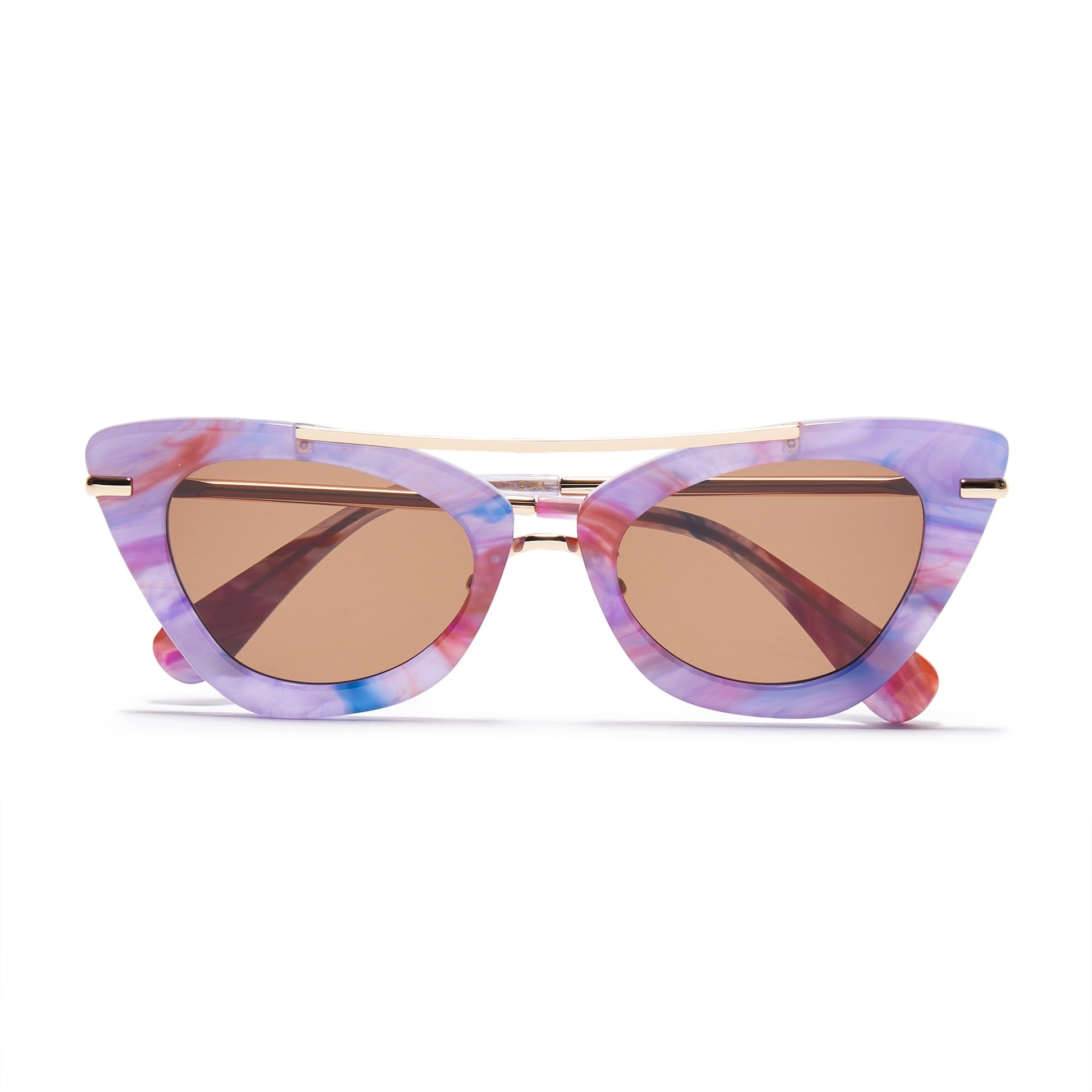 Lele Sadoughi Aviator Cat Eye Sunglasses 50mm