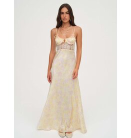 For Love & Lemons Amora Floral Maxi Dress