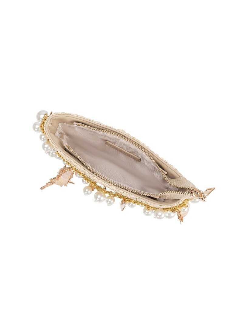 Melie Bianco Isla Small Shells Bag