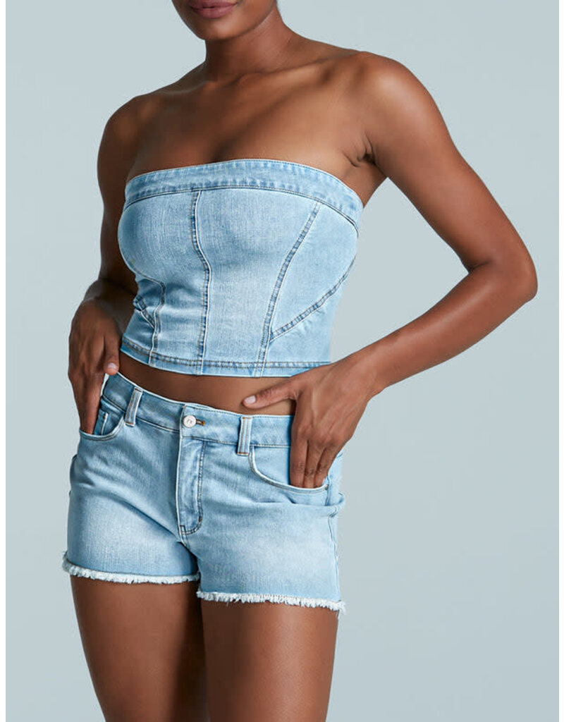 Commando Do It All Denim Tube Top