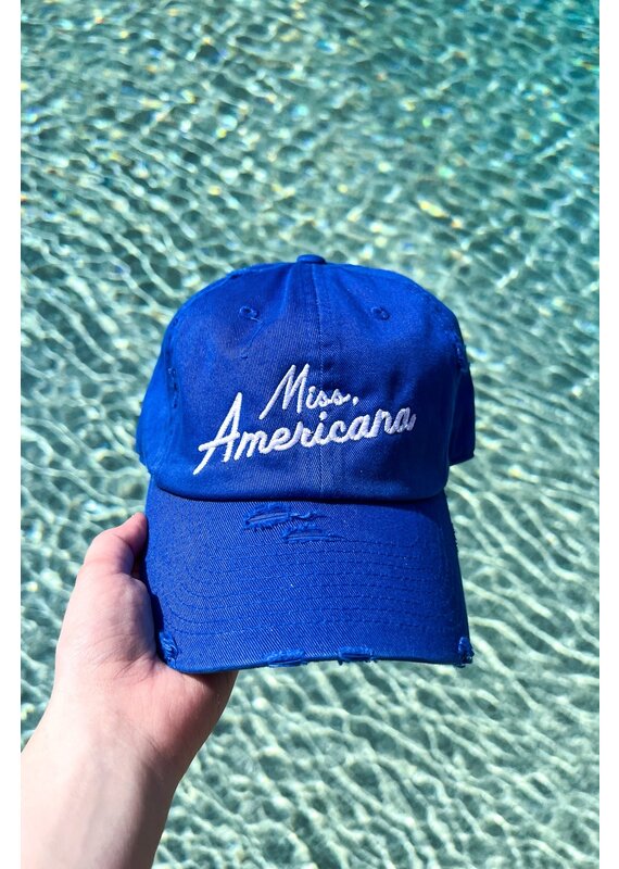 Miss Americana Distressed Hat