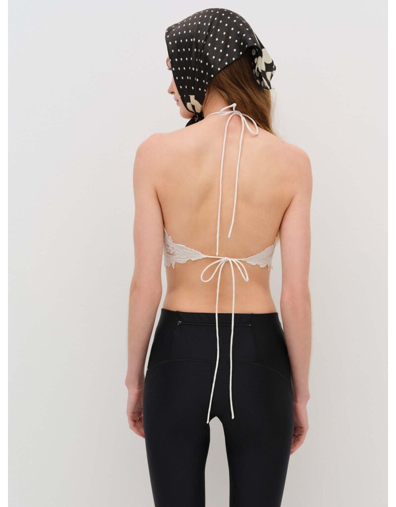 For Love & Lemons Rose Halter Top