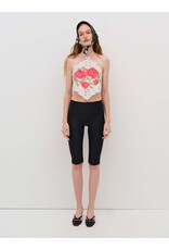 For Love & Lemons Rose Halter Top