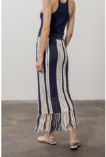 Moon River Maryanna Fringe Skirt