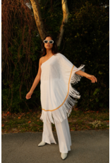 Pitusa Pima One Shoulder Top & Pant Set