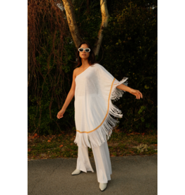 Pitusa Pima One Shoulder Top & Pant Set