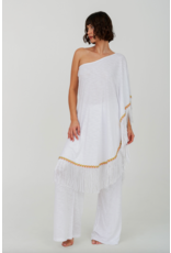 Pitusa Pima One Shoulder Top & Pant Set
