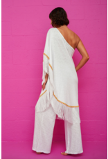 Pitusa Pima One Shoulder Top & Pant Set