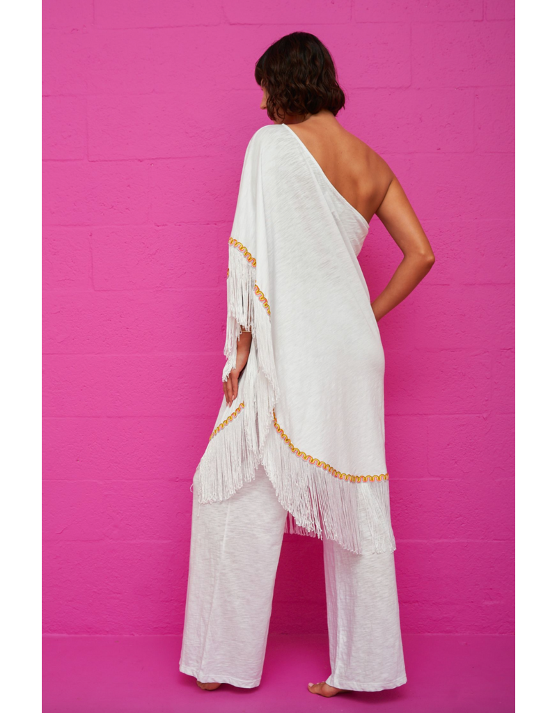 Pitusa Pima One Shoulder Top & Pant Set