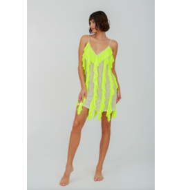Pitusa Mini Ruffle Dress