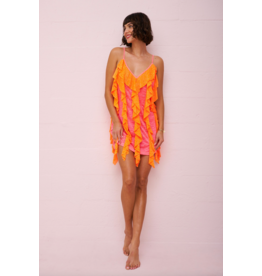 Pitusa Mini Ruffle Dress