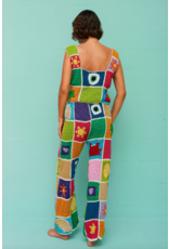Pitusa Crochet Patchwork Top