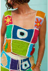 Pitusa Crochet Patchwork Top