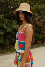 Pitusa Crochet Patchwork Top