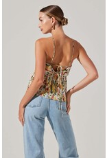 ASTR Tamaryn Halter Tie Neck Top