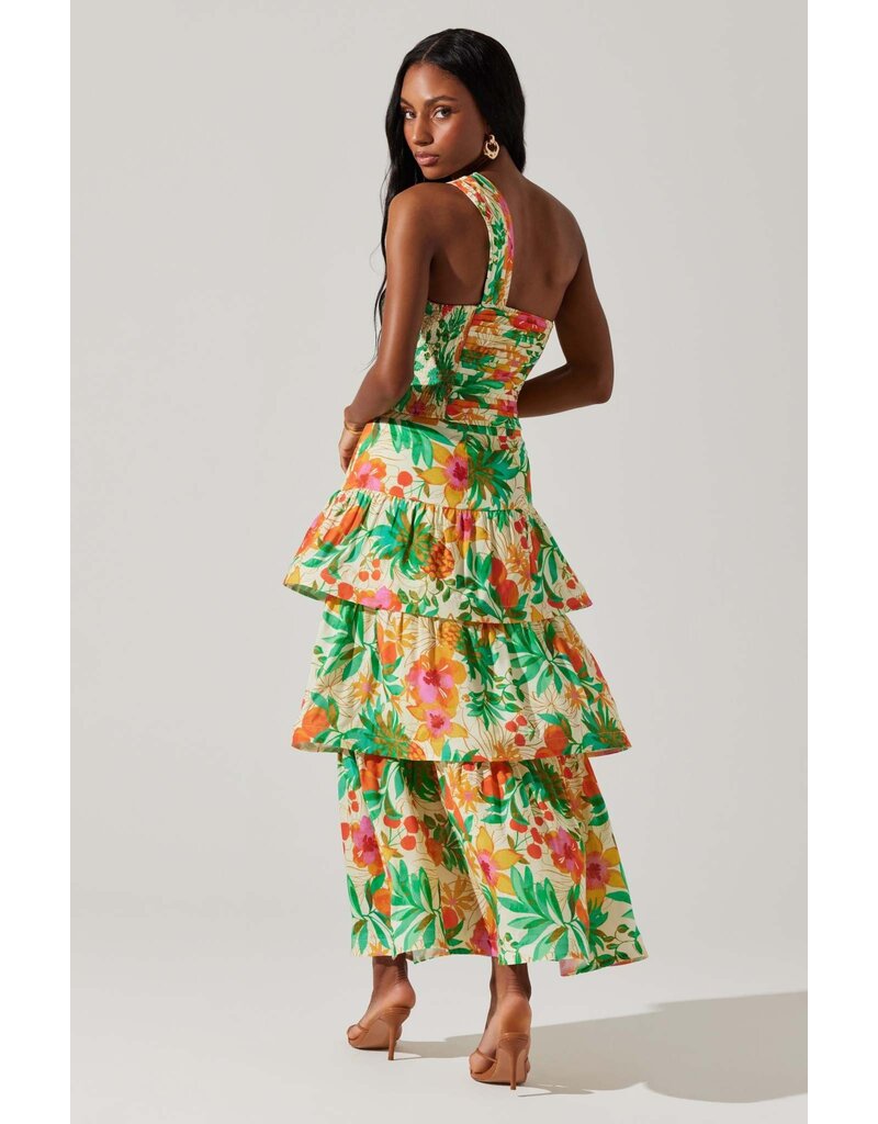 ASTR Daya One-Shoulder Crop Top