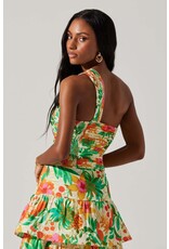 ASTR Daya One-Shoulder Crop Top