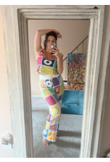 Pitusa Crochet Patchwork Top