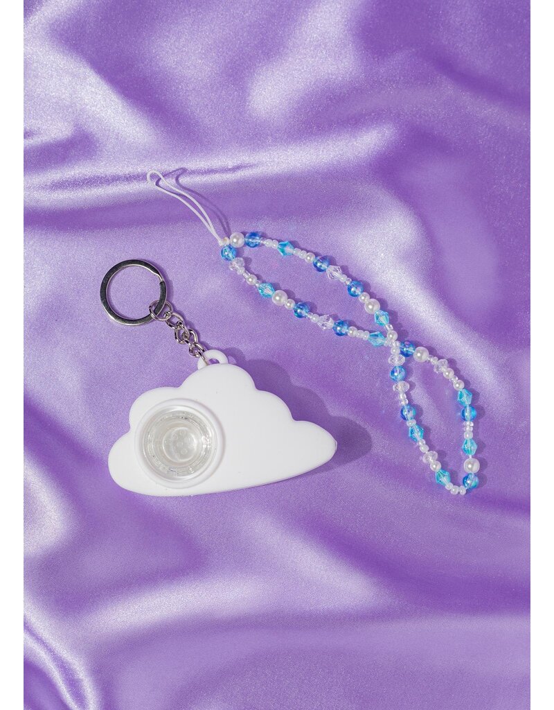 Canna Style No-Break Cloud Keychain Pipe