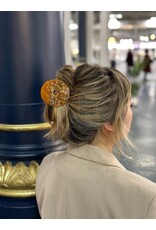 Hand-Painted Bagel Hair Claw