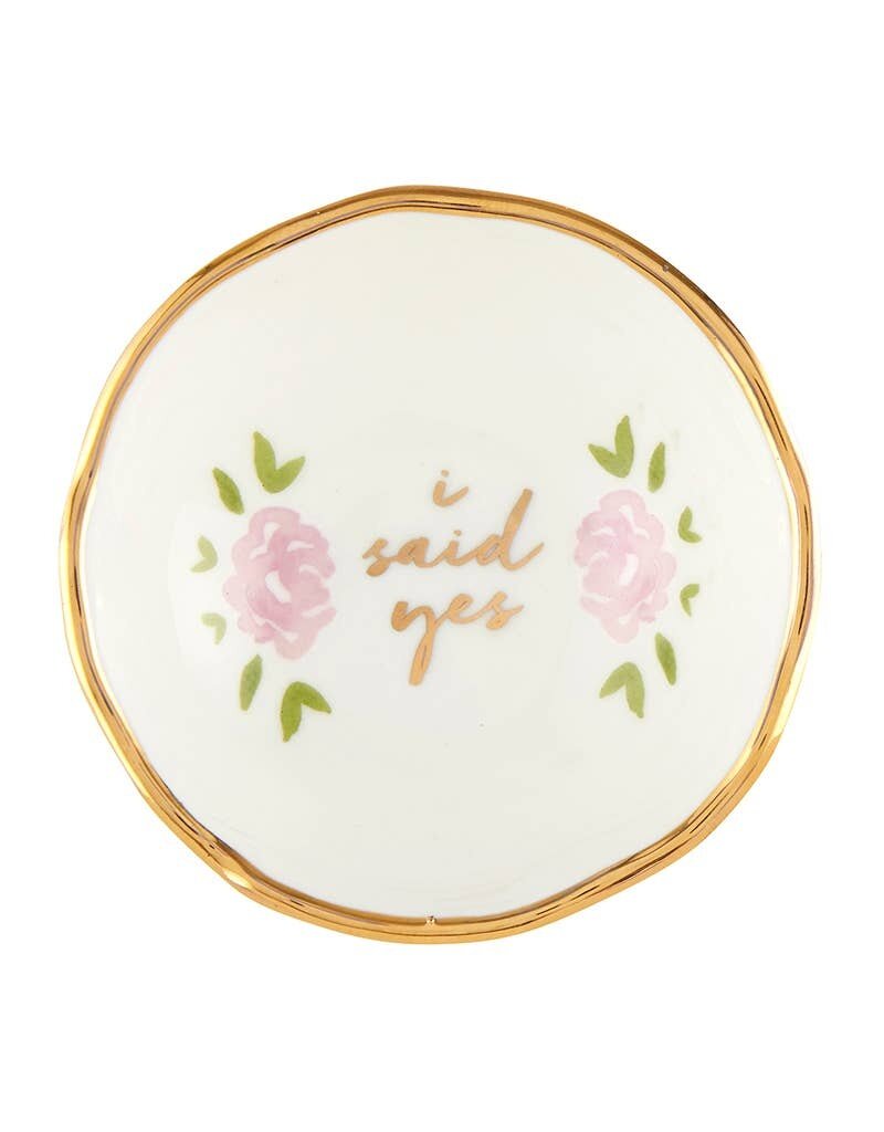 Santa Barbara Design Studio by Creative Brands 'I Said Yes' Ring Dish