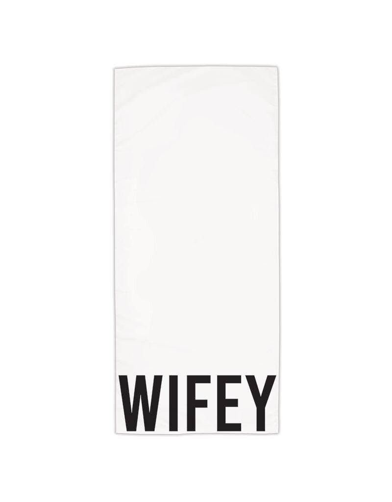Santa Barbara Design Studio by Creative Brands Wifey Quick Dry Towel