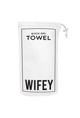 Santa Barbara Design Studio by Creative Brands Wifey Quick Dry Towel