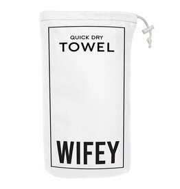 Santa Barbara Design Studio by Creative Brands Wifey Quick Dry Towel