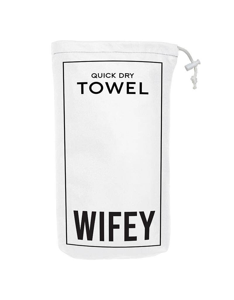 Santa Barbara Design Studio by Creative Brands Wifey Quick Dry Towel