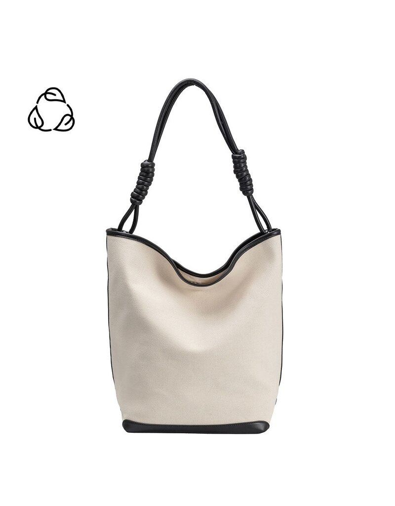 Melie Bianco Adeline Canvas Large Tote Bag