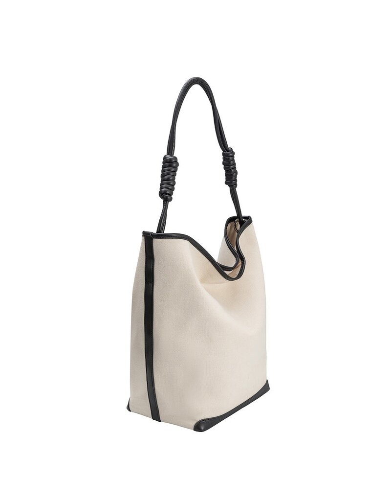 Melie Bianco Adeline Canvas Large Tote Bag