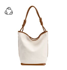 Melie Bianco Adeline Canvas Large Tote Bag