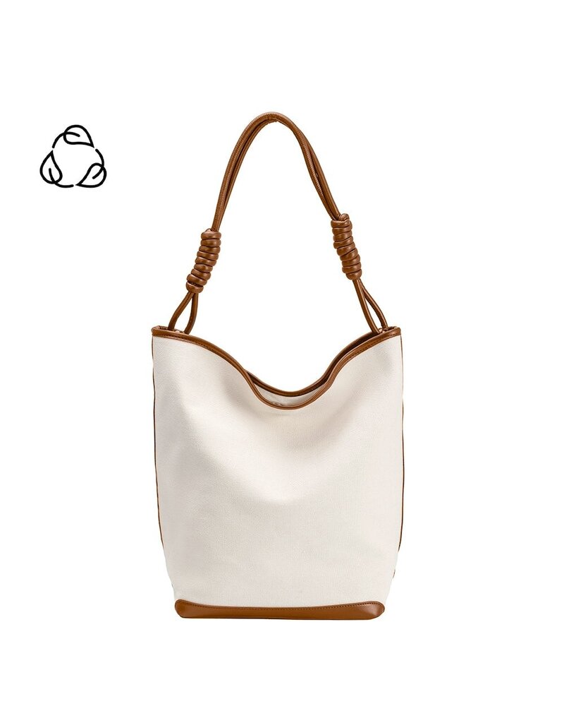 Melie Bianco Adeline Canvas Large Tote Bag