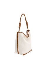 Melie Bianco Adeline Canvas Large Tote Bag