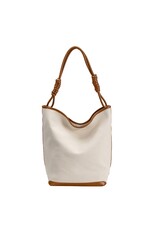 Melie Bianco Adeline Canvas Large Tote Bag