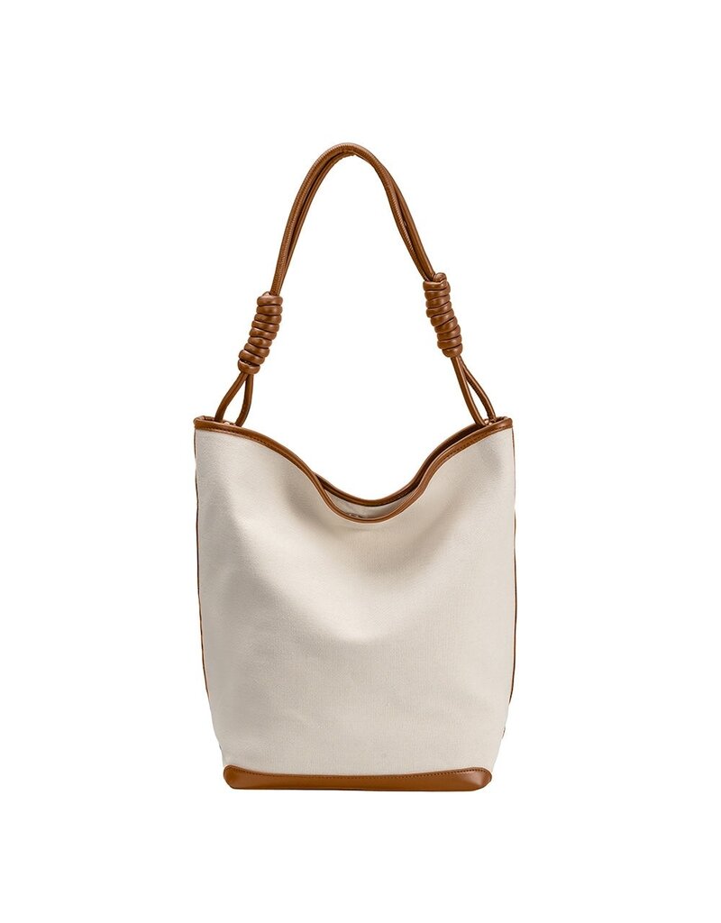 Melie Bianco Adeline Canvas Large Tote Bag