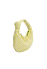 Melie Bianco Cher Small Raffia Straw Bag