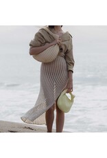 Melie Bianco Cher Small Raffia Straw Bag