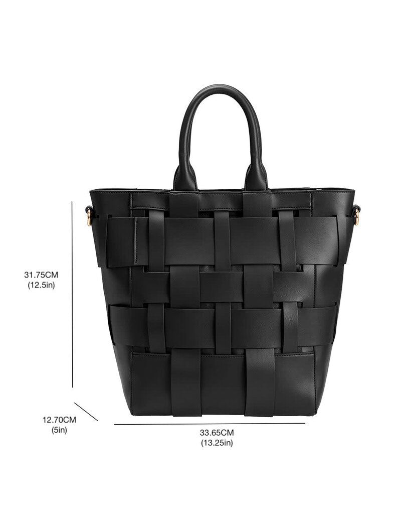 Melie Bianco Mya Large Recycled Vegan Tote Bag
