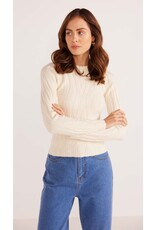 Mink Pink Hazel Textured Knit Top