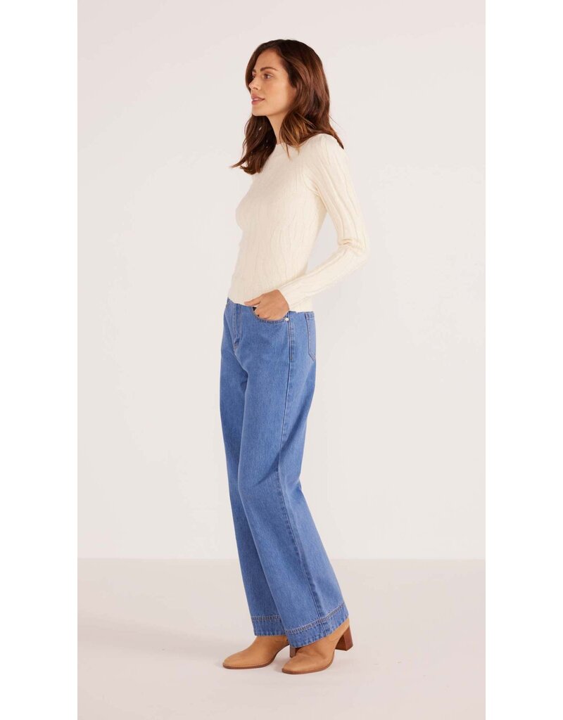 Mink Pink Hazel Textured Knit Top