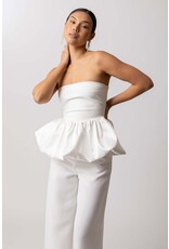 Line and Dot Goldie Strapless Top