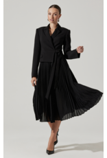 ASTR Sekani Mixed Media Jacket Dress