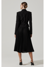 ASTR Sekani Mixed Media Jacket Dress