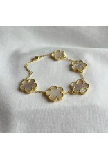 Sahira Jewelry Design Adeline Clover Bracelet